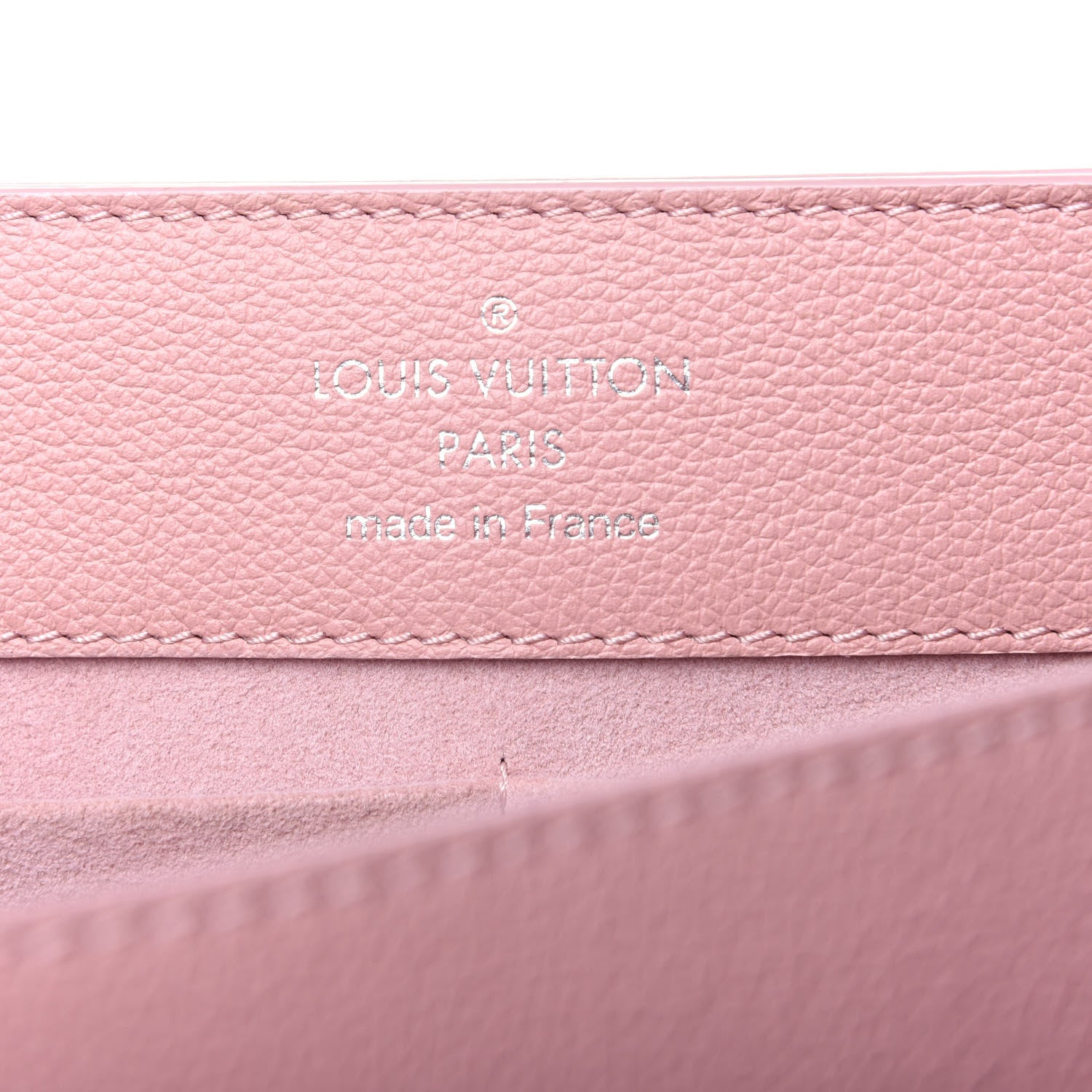 Louis Vuitton Soft Calfskin Lockme Ever Rose Ballet White Maito Black 7 of 13