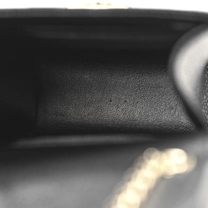 Chanel Caviar Quilted Golden Class Phone Holder Black Black 5 of 10