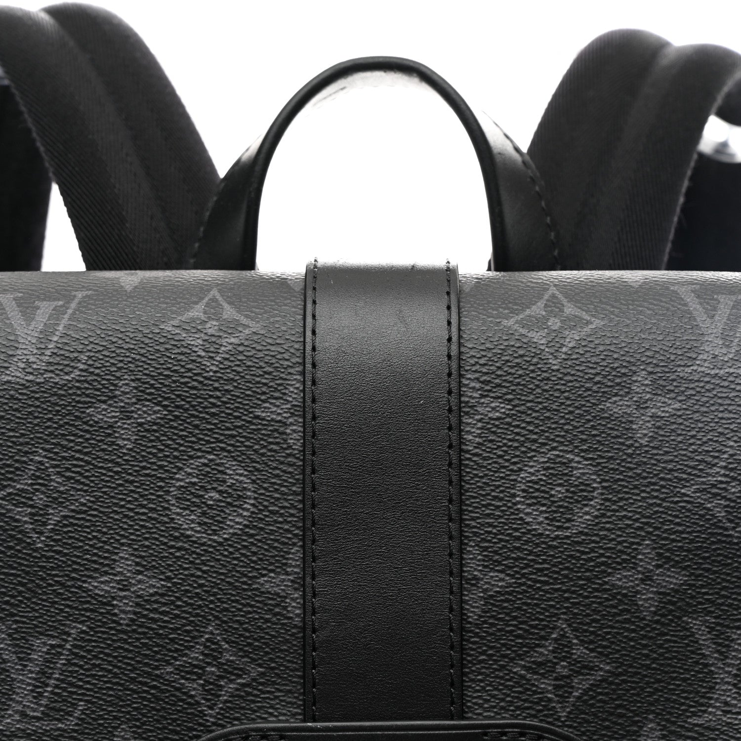 Louis Vuitton Monogram Eclipse Saumur Backpack 7 of 9