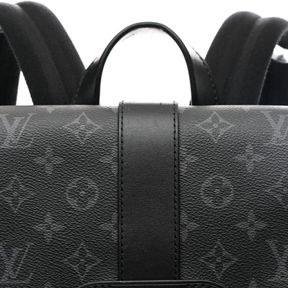 Louis Vuitton Monogram Eclipse Saumur Backpack 7 of 9