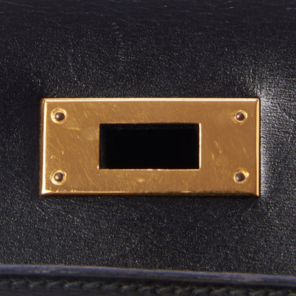 Hermes Box Kelly Sellier 28 Black 25 of 36