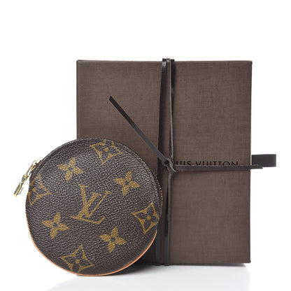 Louis Vuitton Monogram Round Coin Purse 9 of 9
