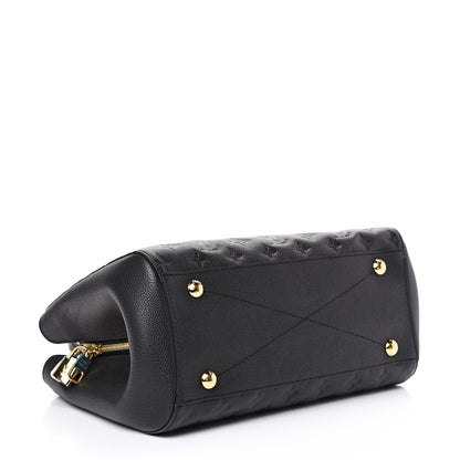 Louis Vuitton Empreinte Montaigne MM Black 3 of 10
