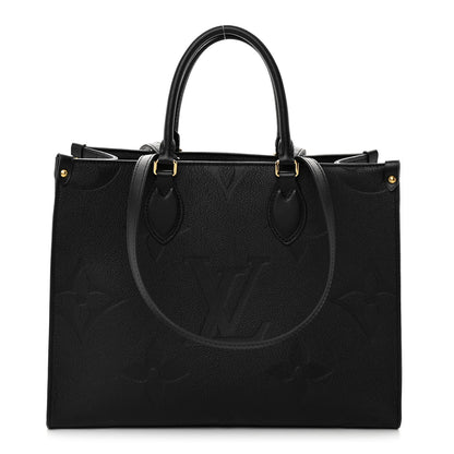 Louis Vuitton Empreinte Monogram Giant Onthego MM Black 1 of 9