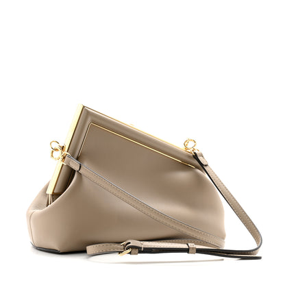 Fendi Shiny Nappa Small Fendi First Dove Gray 3 of 11