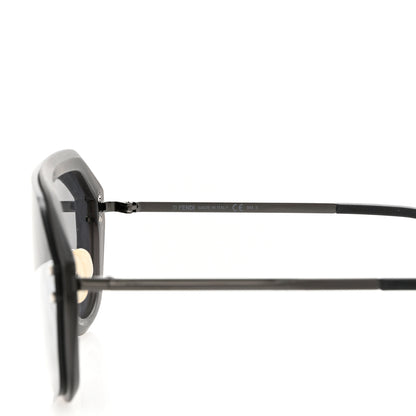 Fendi FF Fabulous Shield Sunglasses FF M0039/G/S Black 5 of 8