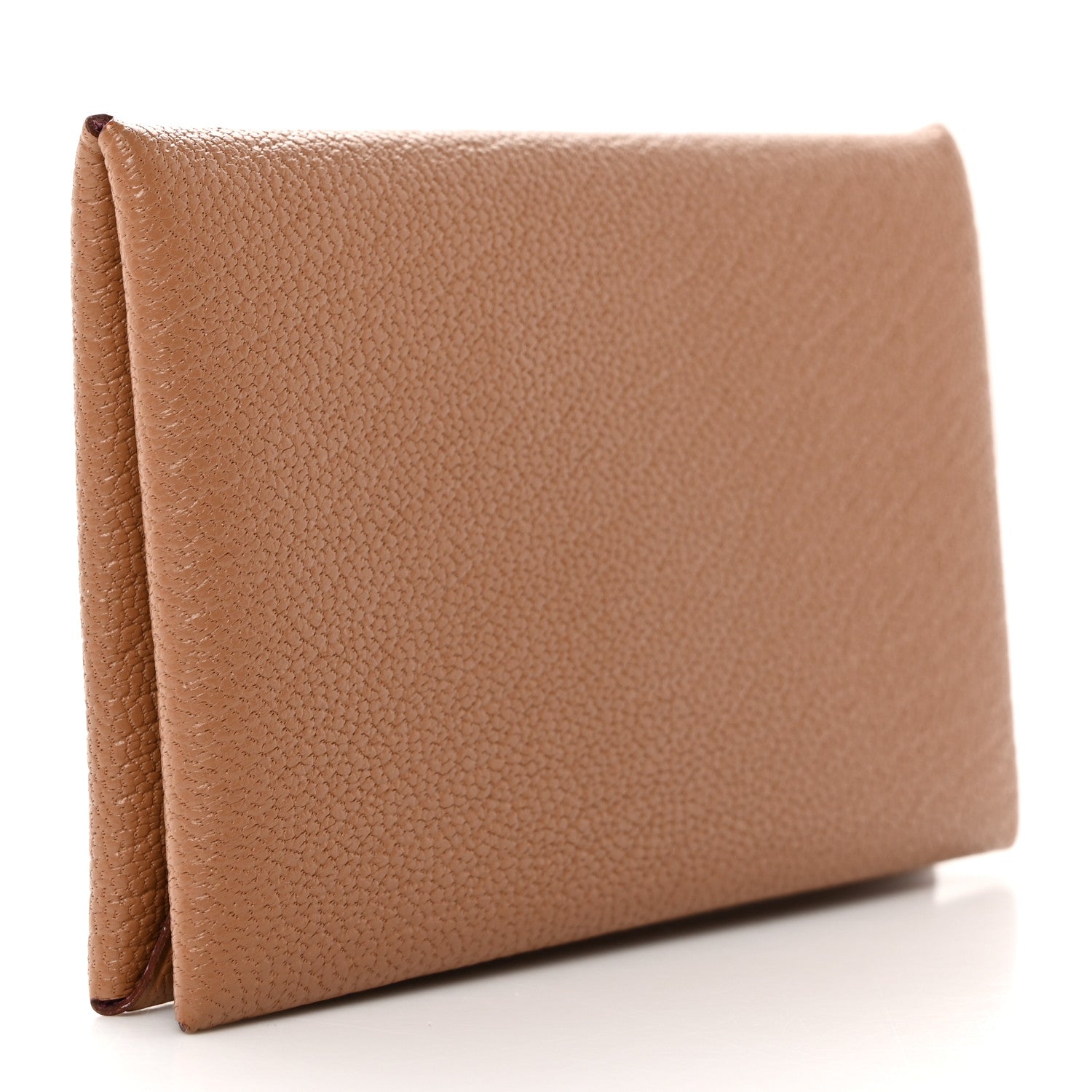 Hermes Chevre Mysore Verso Calvi Duo Card Case Quebracho Mauve Sylvestre 3 of 8