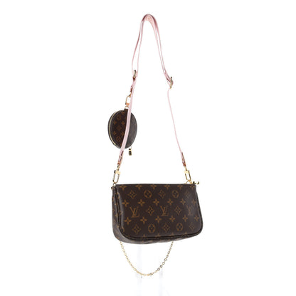 Louis Vuitton Monogram Multi Pochette Accessories Rose Clair 3 of 13