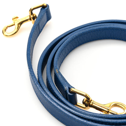 Saint Laurent Calfskin Small Monogram Cabas Blue Majorelle 12 of 19