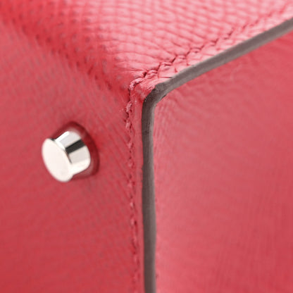 Hermes Epsom Mini Kelly Sellier 20 Rouge Piment 13 of 17