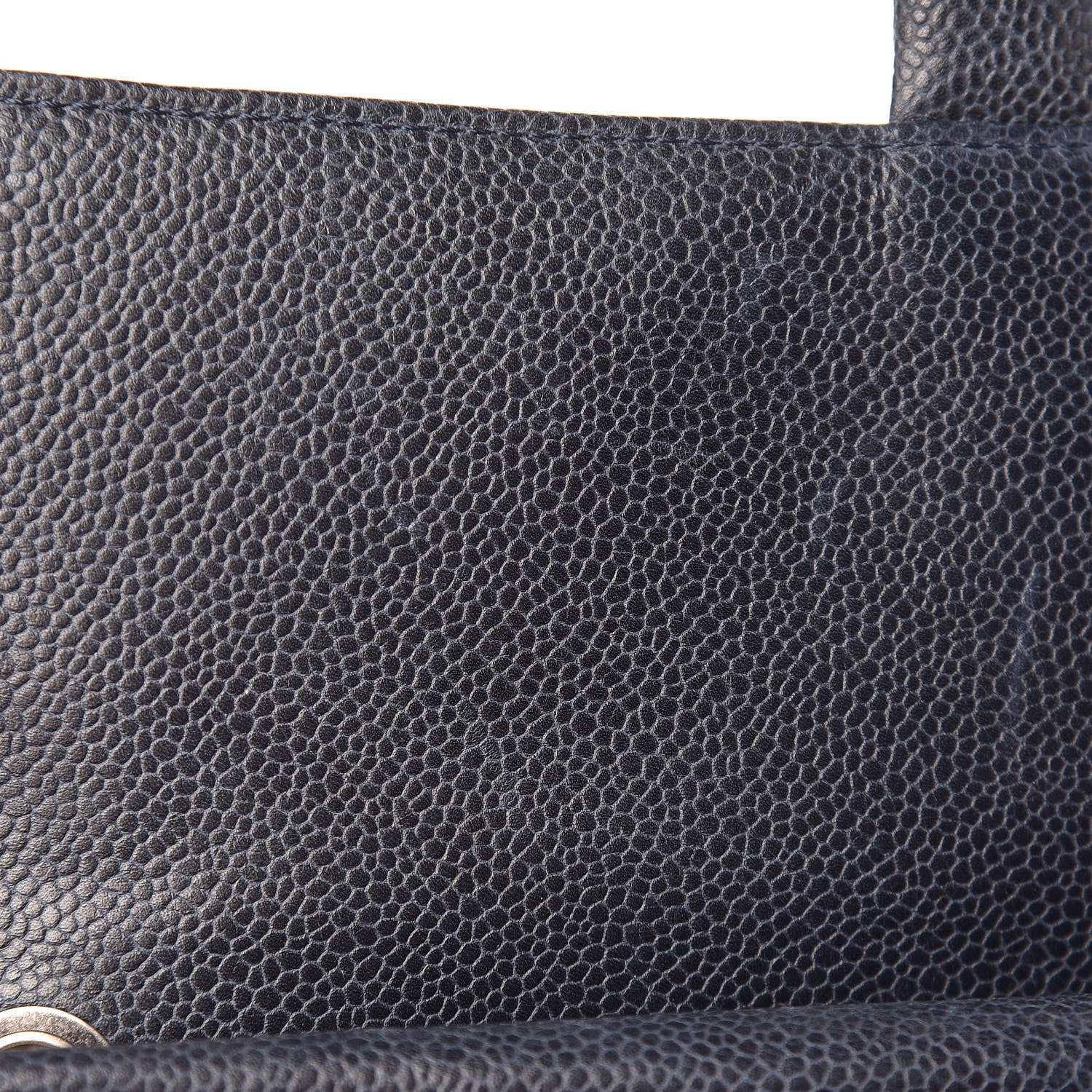 Chanel Caviar Quilted Large Retro Class Flap Dark Navy Blue 14 of 19