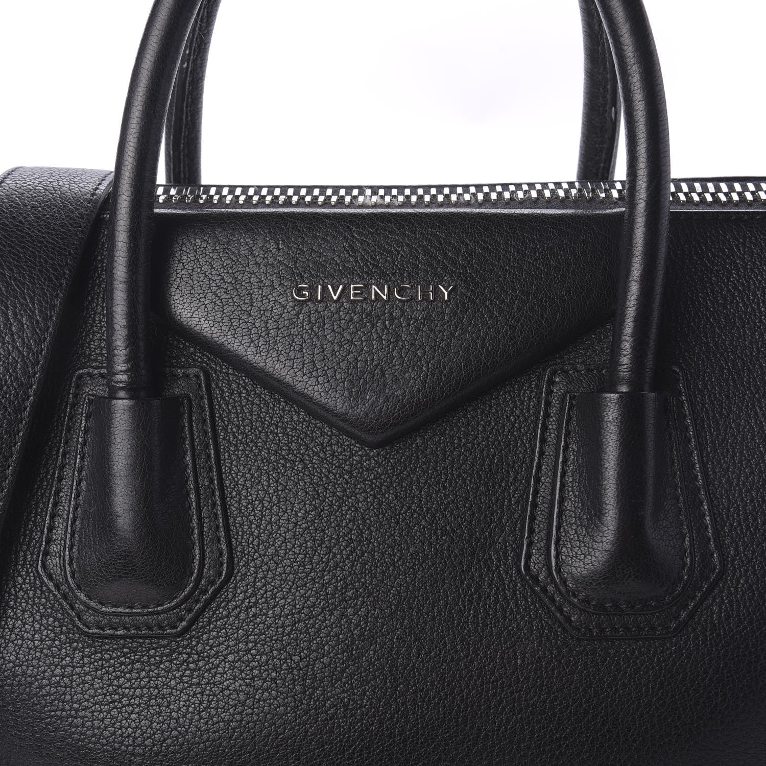 Givenchy Sugar Goatskin Medium Antigona Black 9 of 9