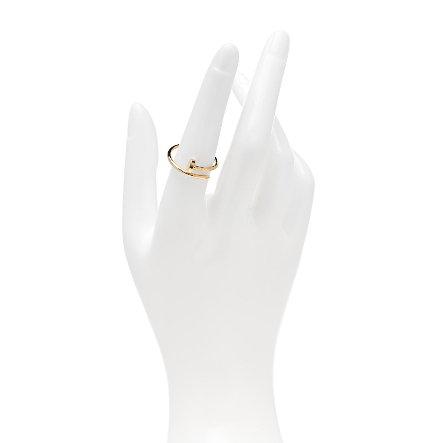 18K Yellow Gold Small Juste Un Clou Ring 54 7