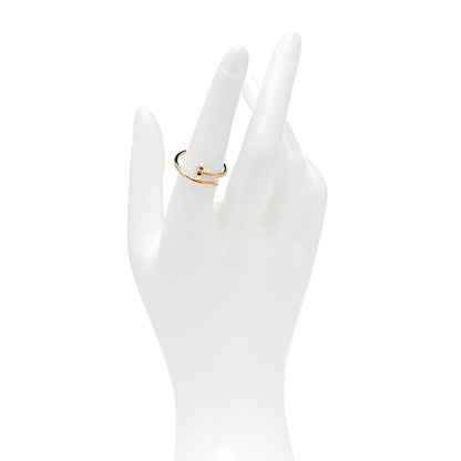 Cartier 18K Yellow Gold Small Juste Un Clou Ring 54 7 2 of 5