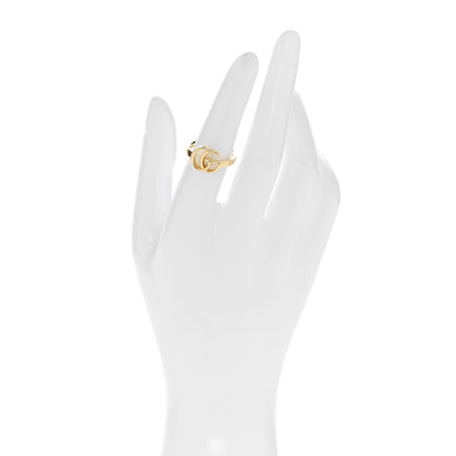 Gucci 18K Yellow Gold Running GG Ring 51 5.75 2 of 5
