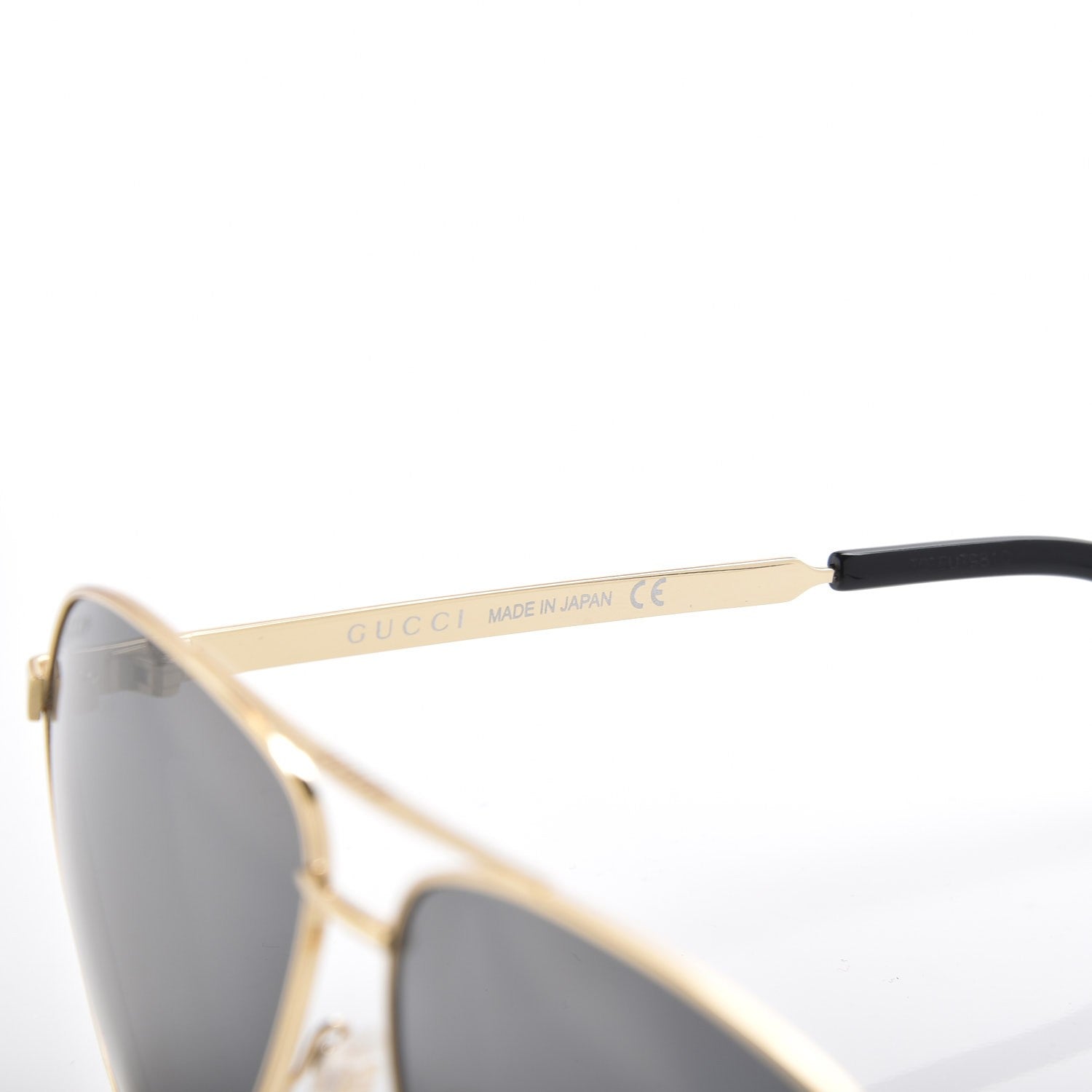 Gucci Aviator Sunglasses GG0237S Gold 6 of 10