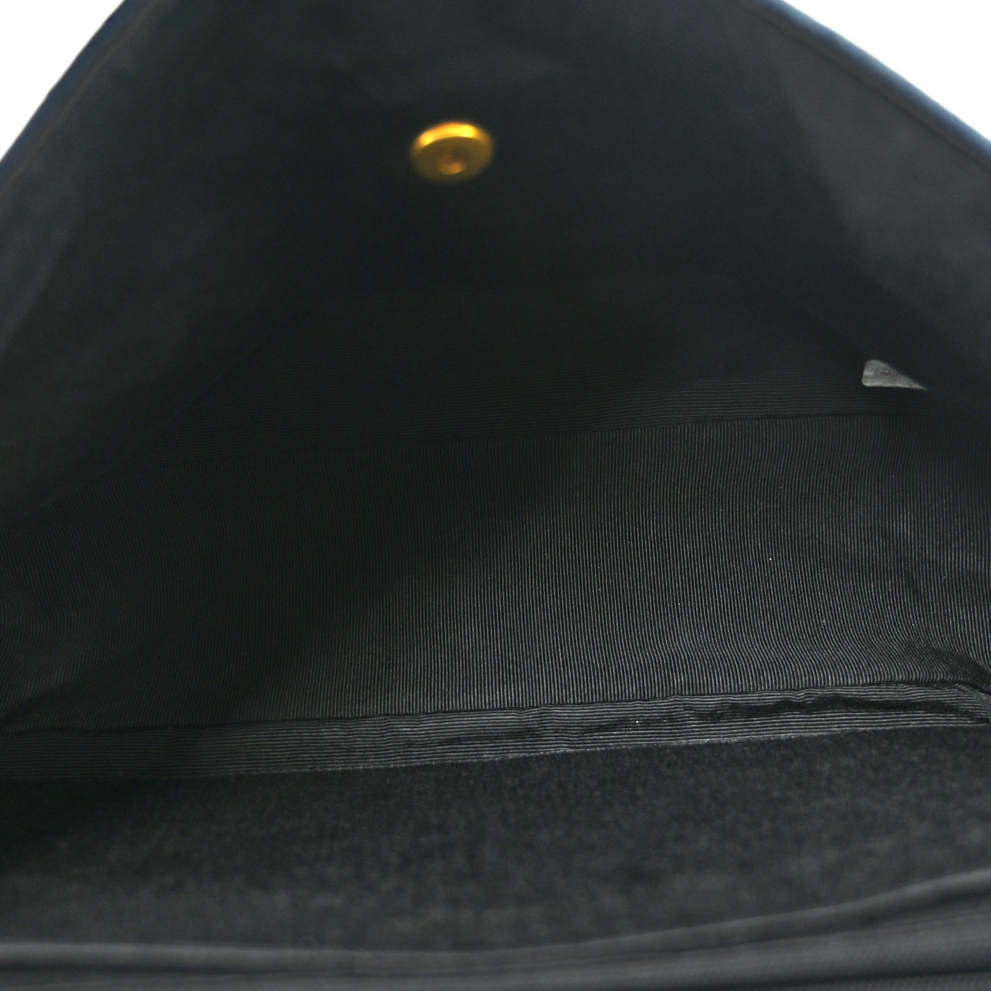 Frayed Denim Quilted Flap Blue