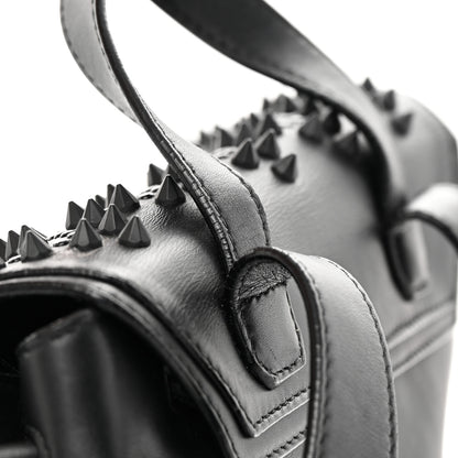 Bulgari X NICHOLAS KIRKWOOD Calfskin Studded Serpenti Forever Backpack Black 23 of 26