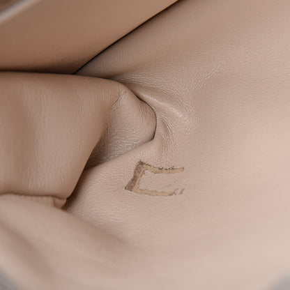 Chanel Lambskin Quilted Medium Coco Lux Flap Grey 11 of 14
