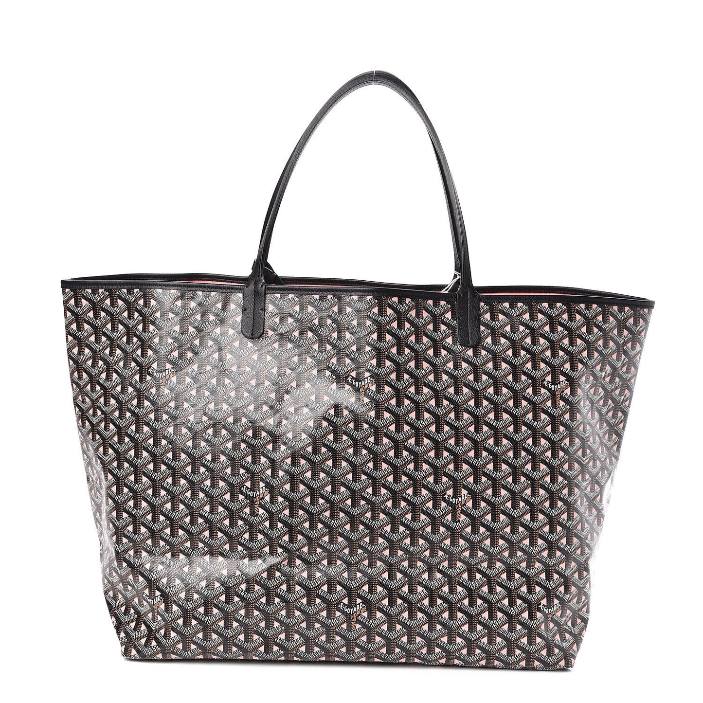 Goyardine Saint Louis Claire Voie GM Black Pink