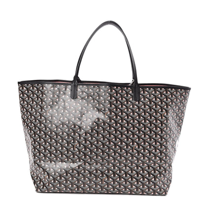 Goyard Goyardine Saint Louis Claire Voie GM Black Pink 3 of 9