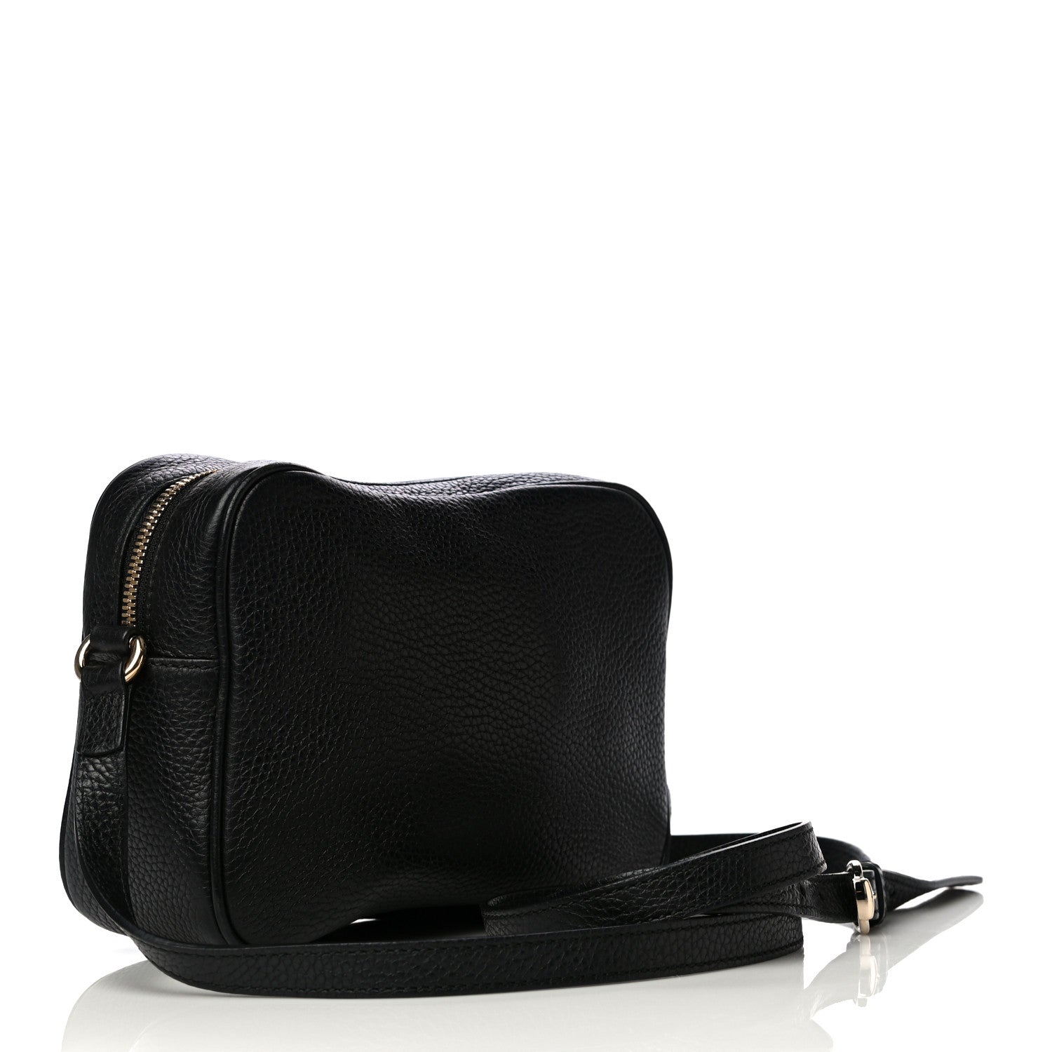 Gucci Pebbled Calfskin Small Soho Disco Bag Black 3 of 19