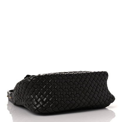 Bottega Veneta Nappa Intrecciato Cobble Shoulder Bag Fondant 4 of 12
