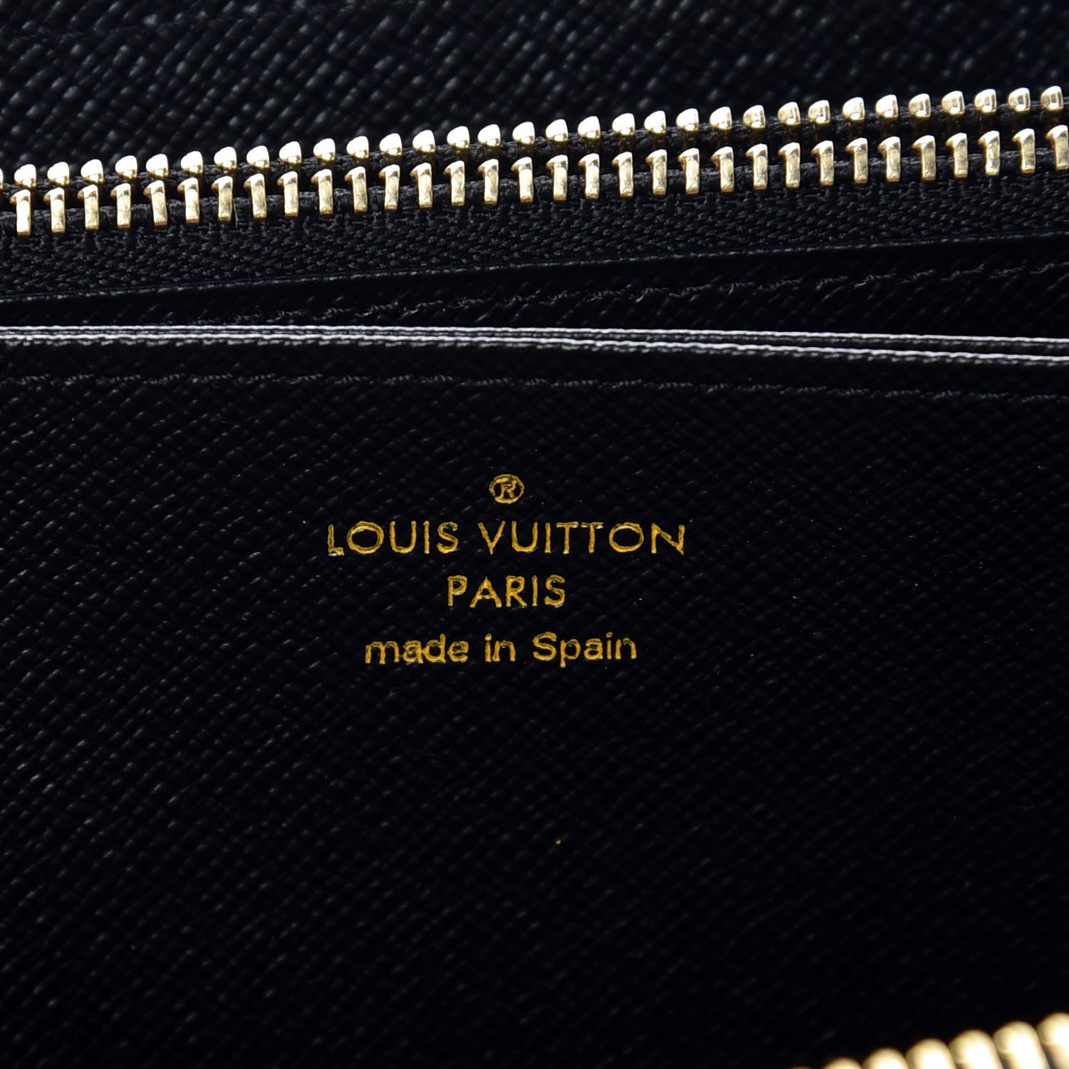 Louis Vuitton Epi Damier Race Zippy Wallet Black Yellow 6 of 10