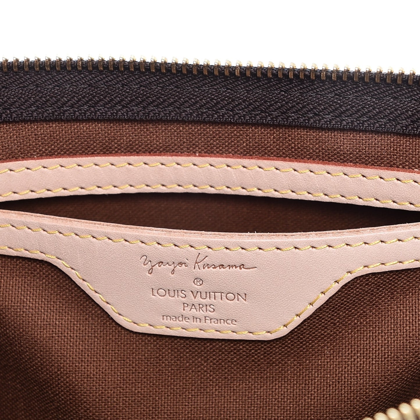 Monogram Kusama Town Speedy 30 White