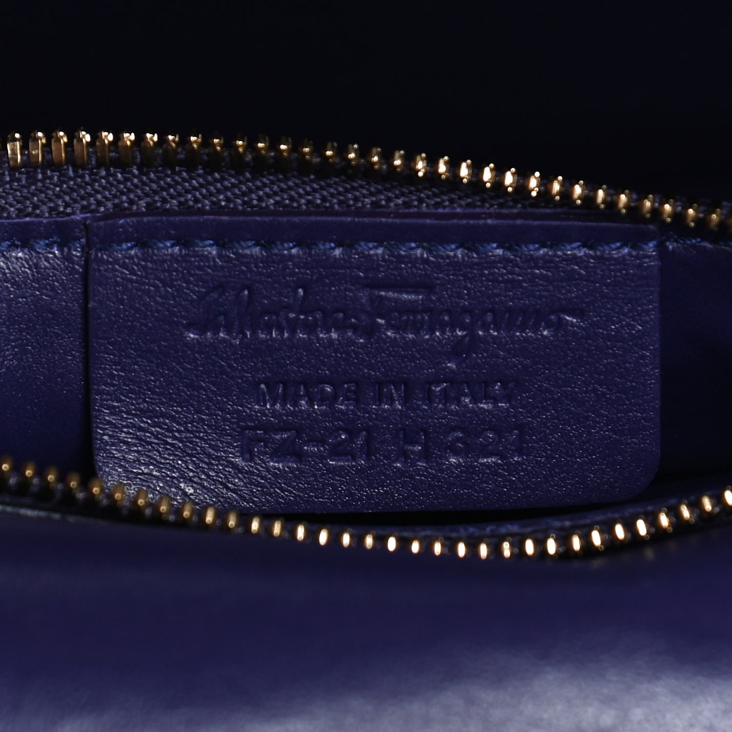 Salvatore Ferragamo Calfskin Joanne Crossbody Purple 6 of 11