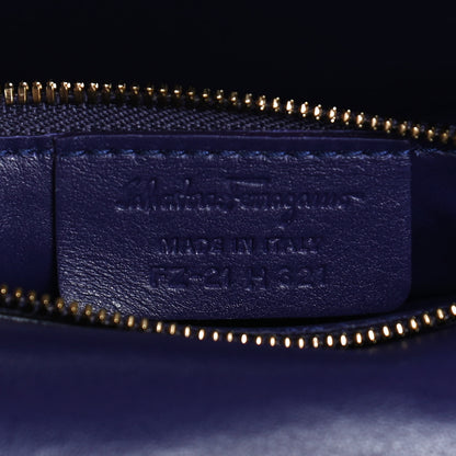 Salvatore Ferragamo Calfskin Joanne Crossbody Purple 6 of 11