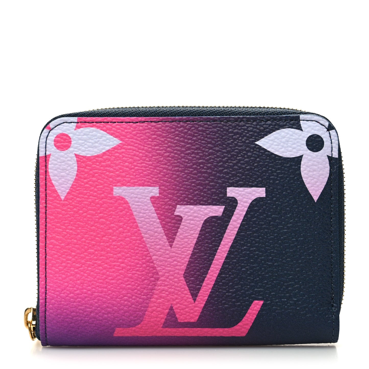 Monogram Giant Spring In The City Zippy Coin Purse Midnight Fuchsia