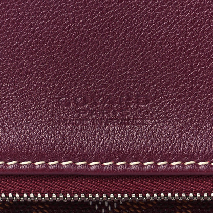 Goyard Goyardine Sainte Marie Soft Clutch Bordeaux 6 of 6