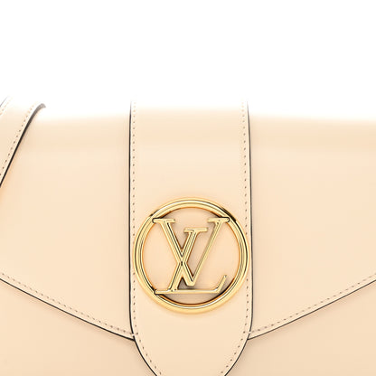 Louis Vuitton Smooth Calfskin LV Pont 9 Cream 8 of 16