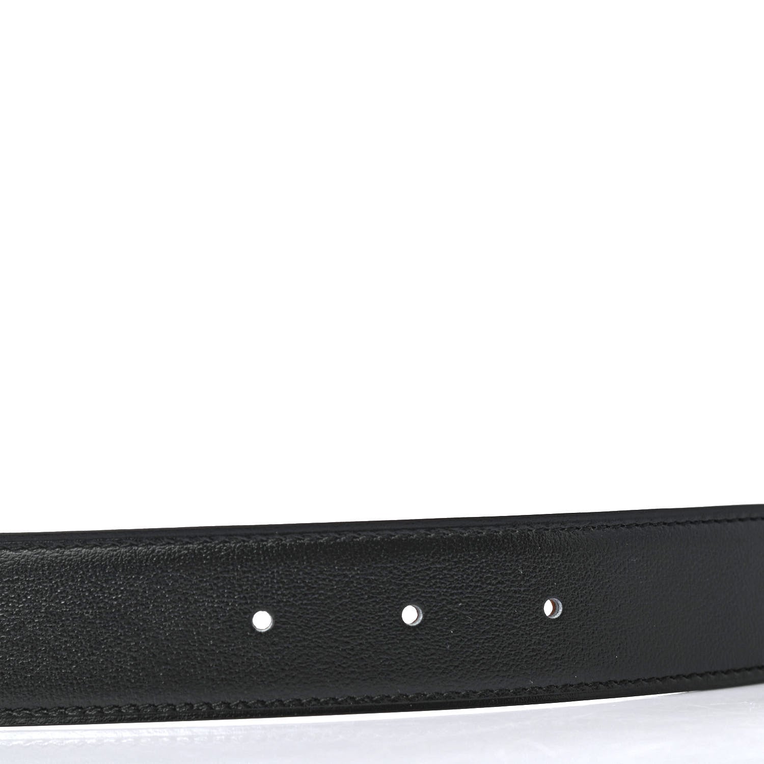 Hermes Box Togo 32mm H Belt 100 Black Gold 3 of 4