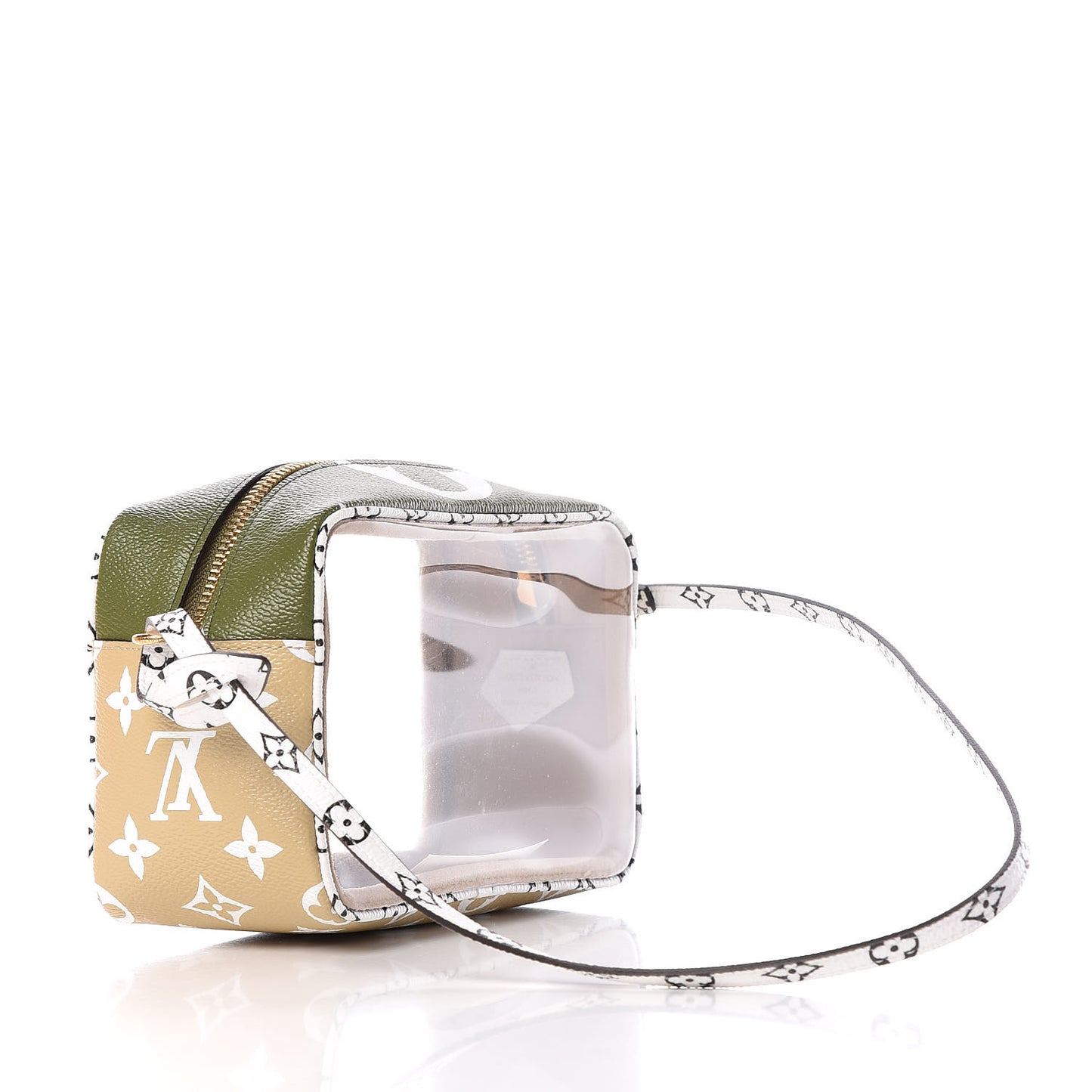 Monogram Giant Beach Pouch Kaki