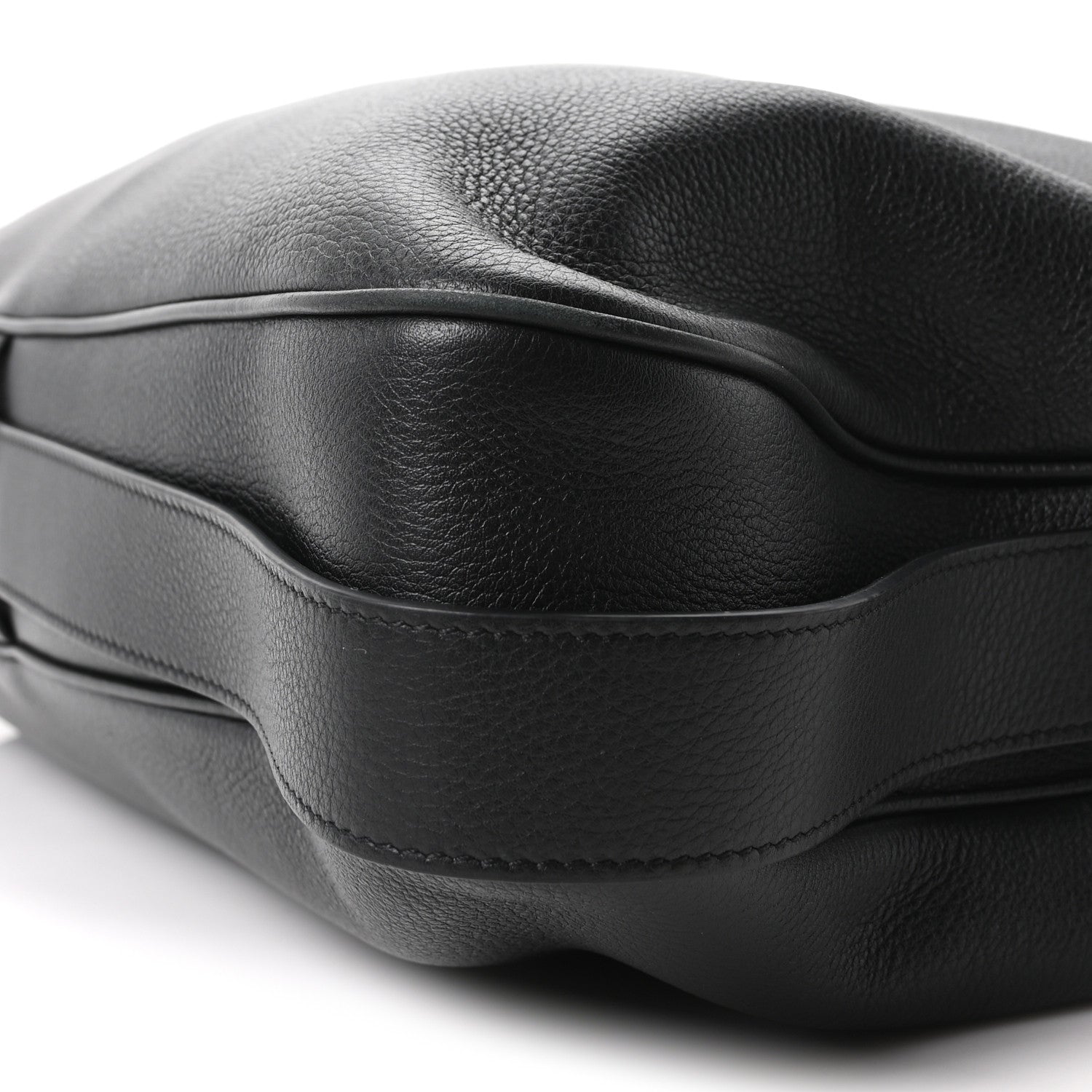 Celine Supple Calfskin Large Romy Shoulder Bag Black 10 of 11