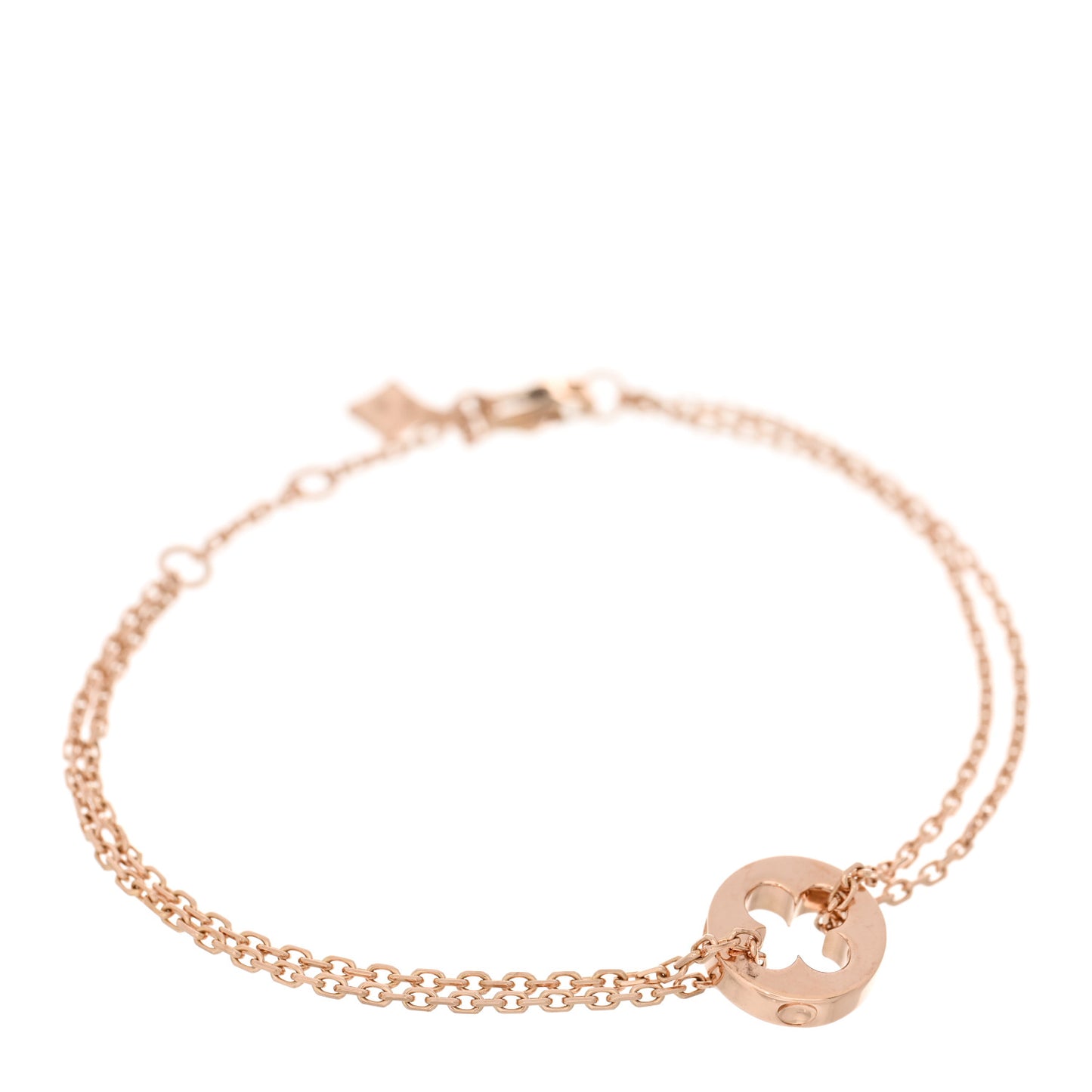 18K Rose Gold Empreinte Chain Bracelet