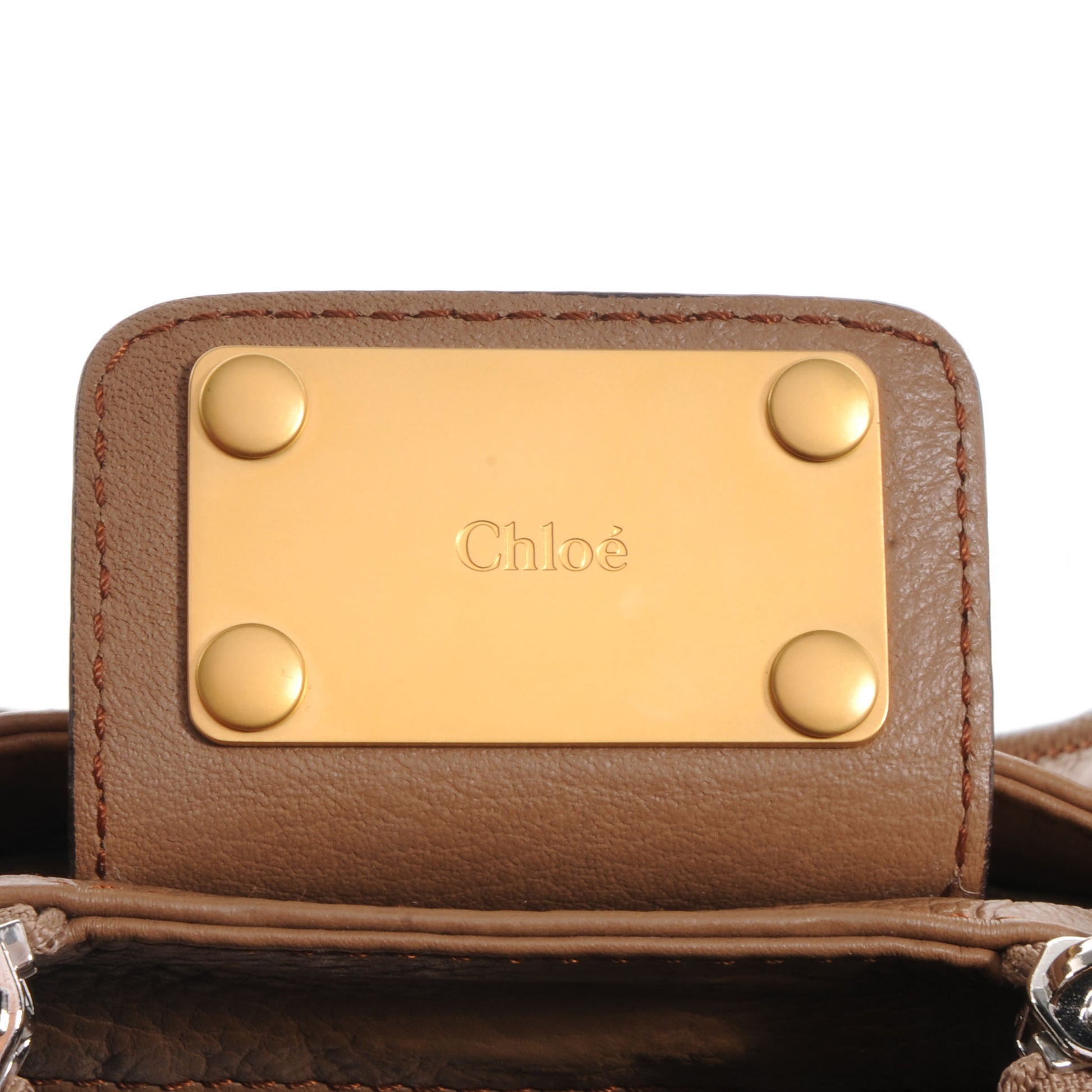 Chloe Leather Medium Paddington Nut 9 of 9