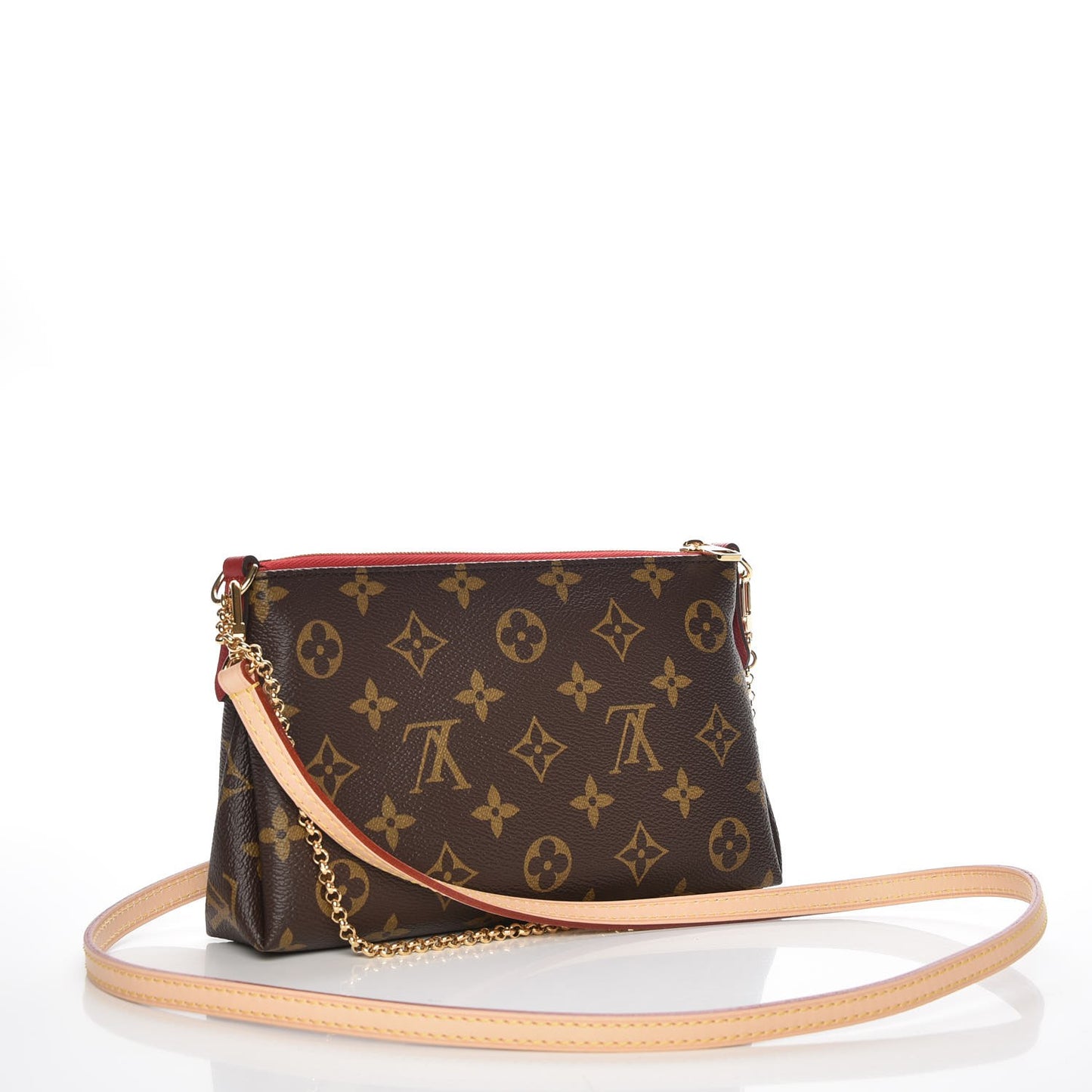 Monogram Pallas Clutch Cherry