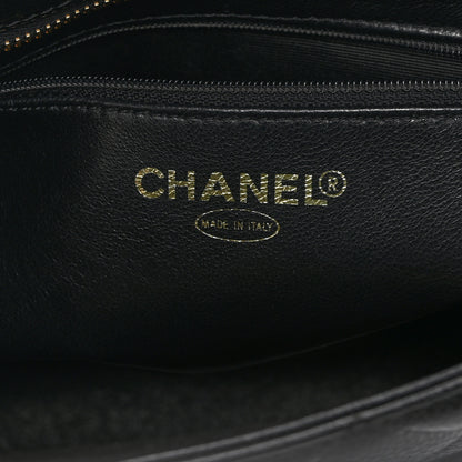 Chanel Caviar Quilted Medallion Tote Black 6 of 10