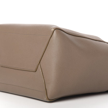 Celine Soft Grained Calfskin Sangle Bucket Bag Taupe 7 of 8