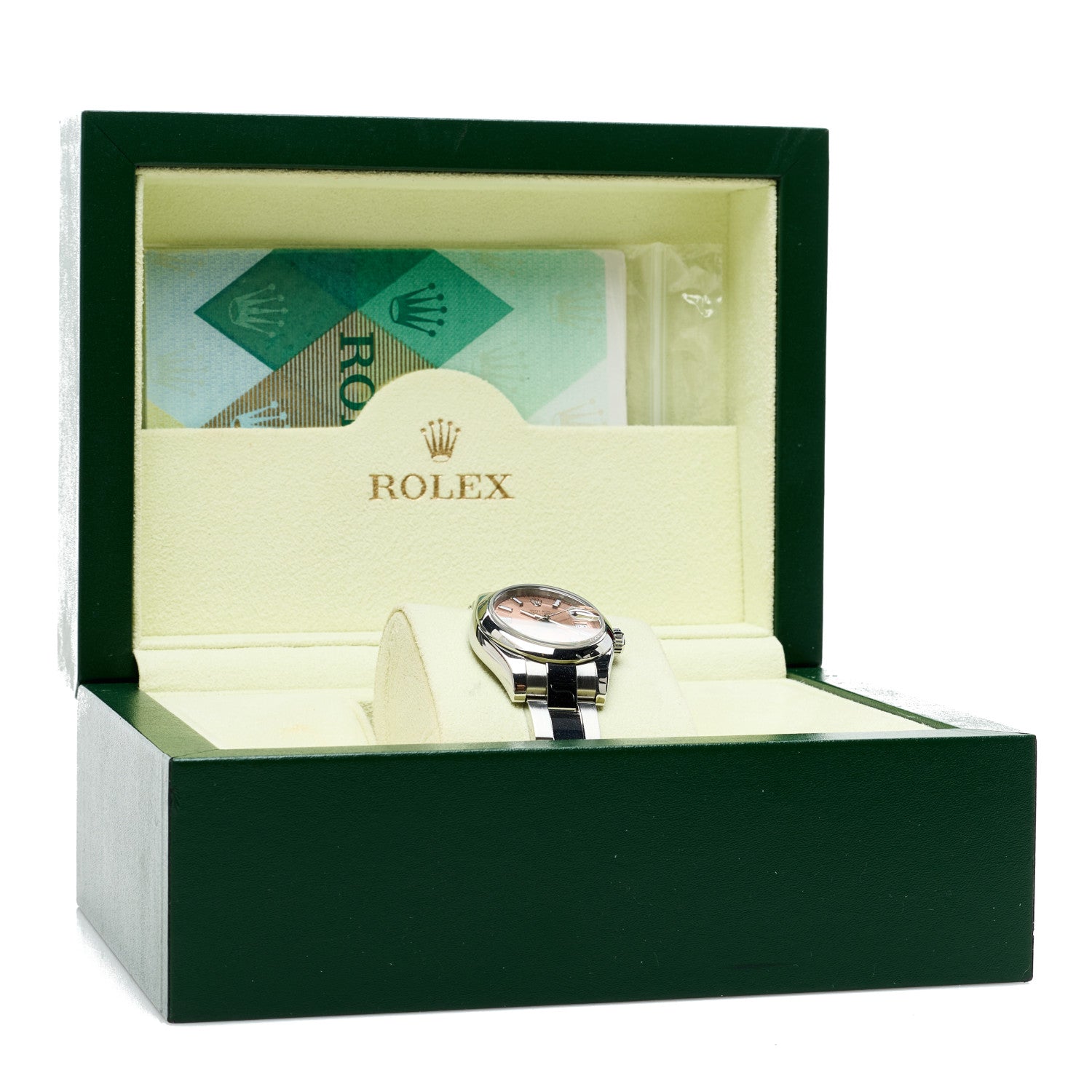 Rolex Stainless Steel 26mm Oyster Perpetual Datejust Watch Pink 179160 5 of 5