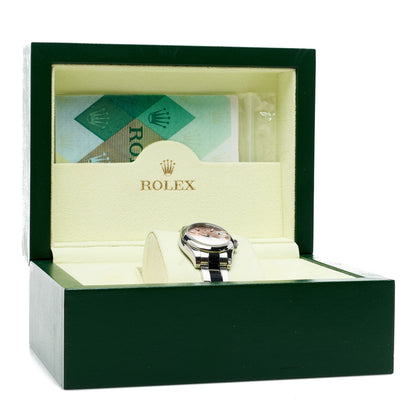 Rolex Stainless Steel 26mm Oyster Perpetual Datejust Watch Pink 179160 5 of 5