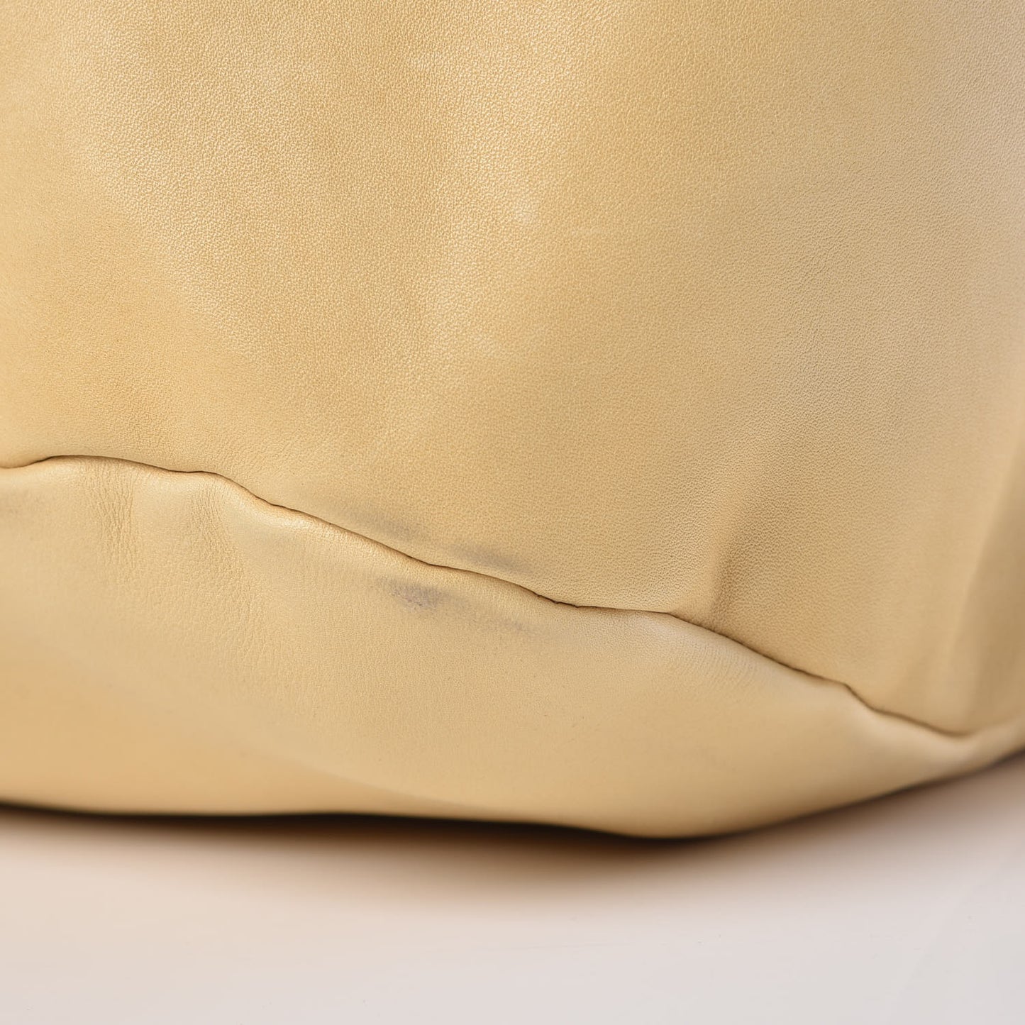 Lambskin Large Edgy Hobo Beige