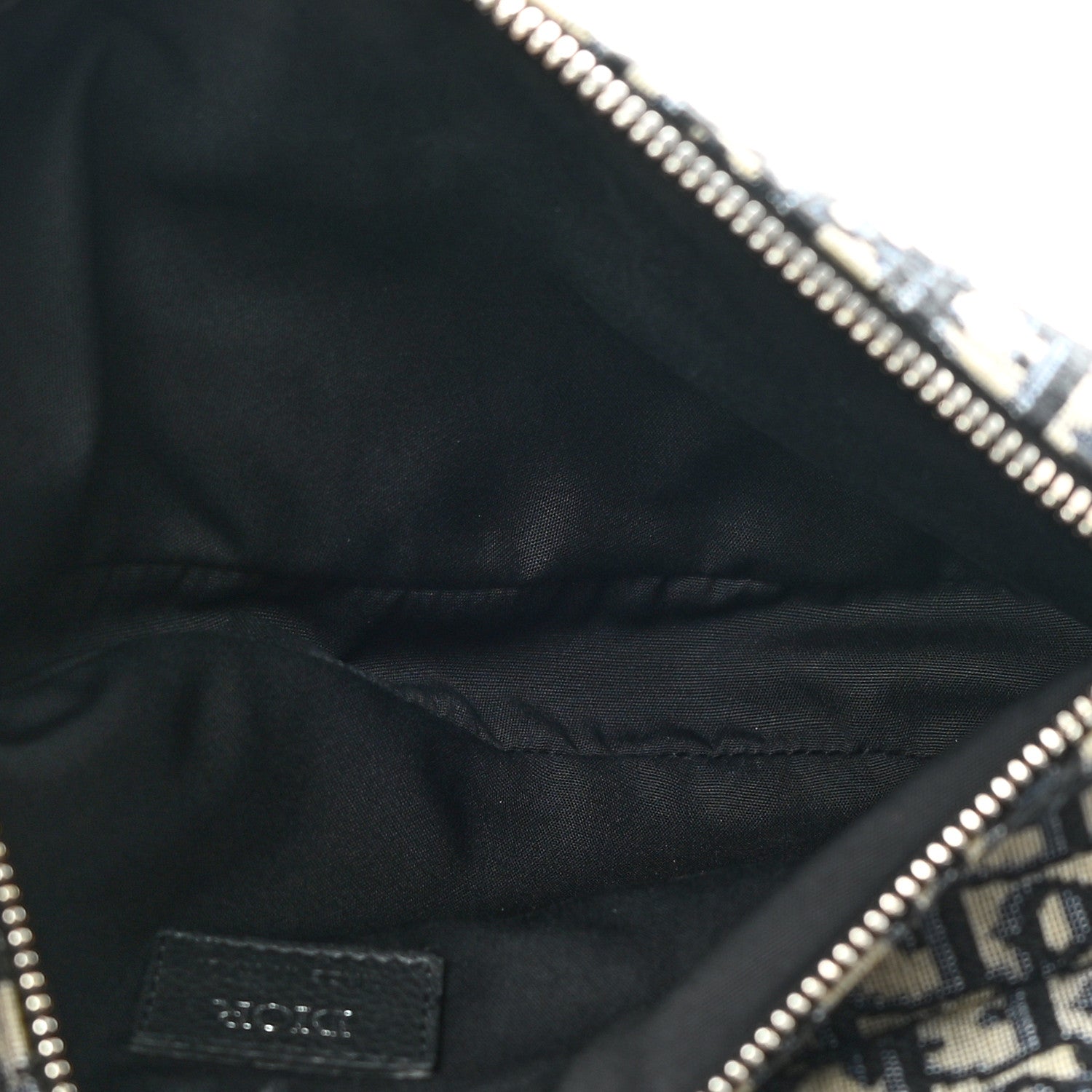 Christian Dior Oblique Mens Saddle Bag Blue 5 of 13