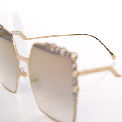 Fendi Metal Dots Square Sunglasses FF 0259/S Grey 5 of 6