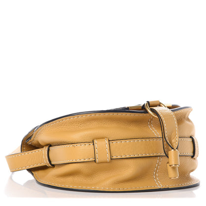 Chloe Calfskin Mini Marcie Round Crossbody Bag Dusty Yellow 4 of 7
