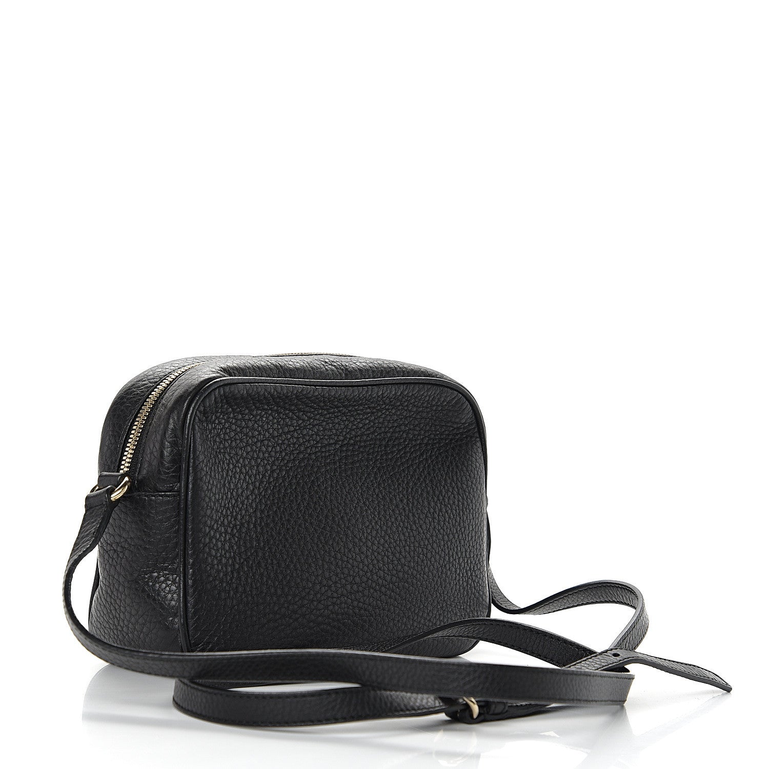 Gucci Pebbled Calfskin Small Soho Disco Bag Black 2 of 9