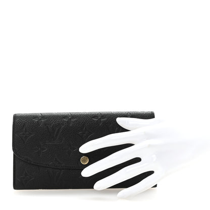 Louis Vuitton Empreinte Emilie Wallet Black Dune 2 of 6